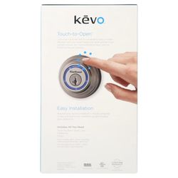 Kwikset Kevo 2nd Gen Touch-to-Open Smart Lock SmartKey