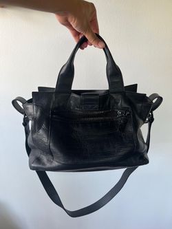 Kenzo black leather cross body