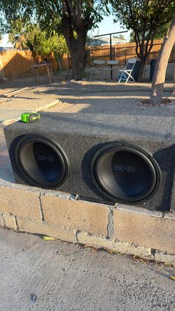 2 12 inch bass system