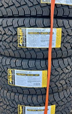 265/75/16 At Tires New