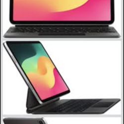 Apple Magic Keyboard: iPad Keyboard case for iPad Pro 11-inch (1st, 2nd, 3rd, 4th gen) and iPad Air (4th, 5th gen, and M2)