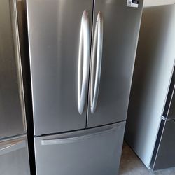 3-door refrigerator, 32 inches wide, brand new, open box, FRIGIDAIRE brand