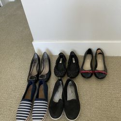 Womens flat shoes size 7-8.5 