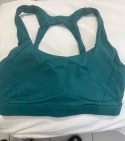 Teal Racerback Sports Bra