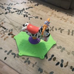 Fisher-Price Bounce and Spin Zebra