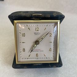 Antique travel clock