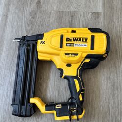 Nail Gun- Dewalt -Cordless 18-Gauge Brad Nailer (Tool Only)