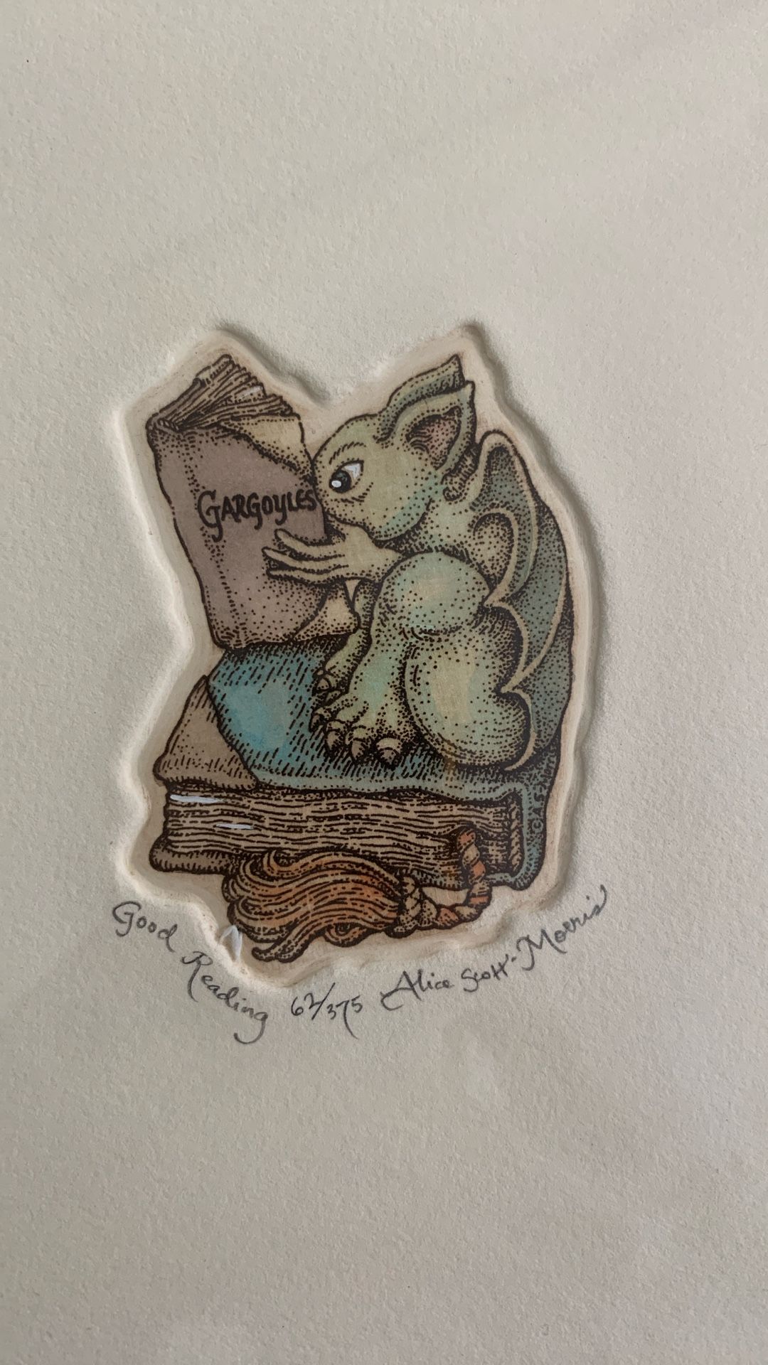 Original Alice Scott Morris Drawing