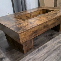 Large Rustic Coffee Table modern