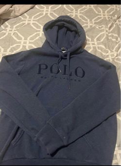 Dark Blue Polo Ralph Lauren Hoodie Men Small