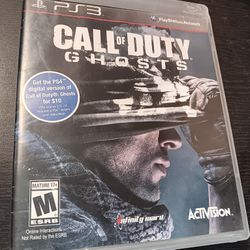 PS3 CALL OF DUTY GHOSTS PLAYSTATION 3 GAME 