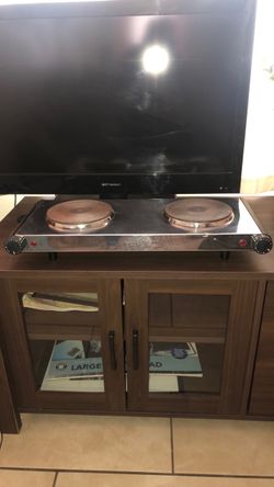 Double Burner Electric Hot Plate