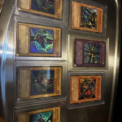 Yugioh 1996 Cards Some Super Rare Ones In Good Condition. 