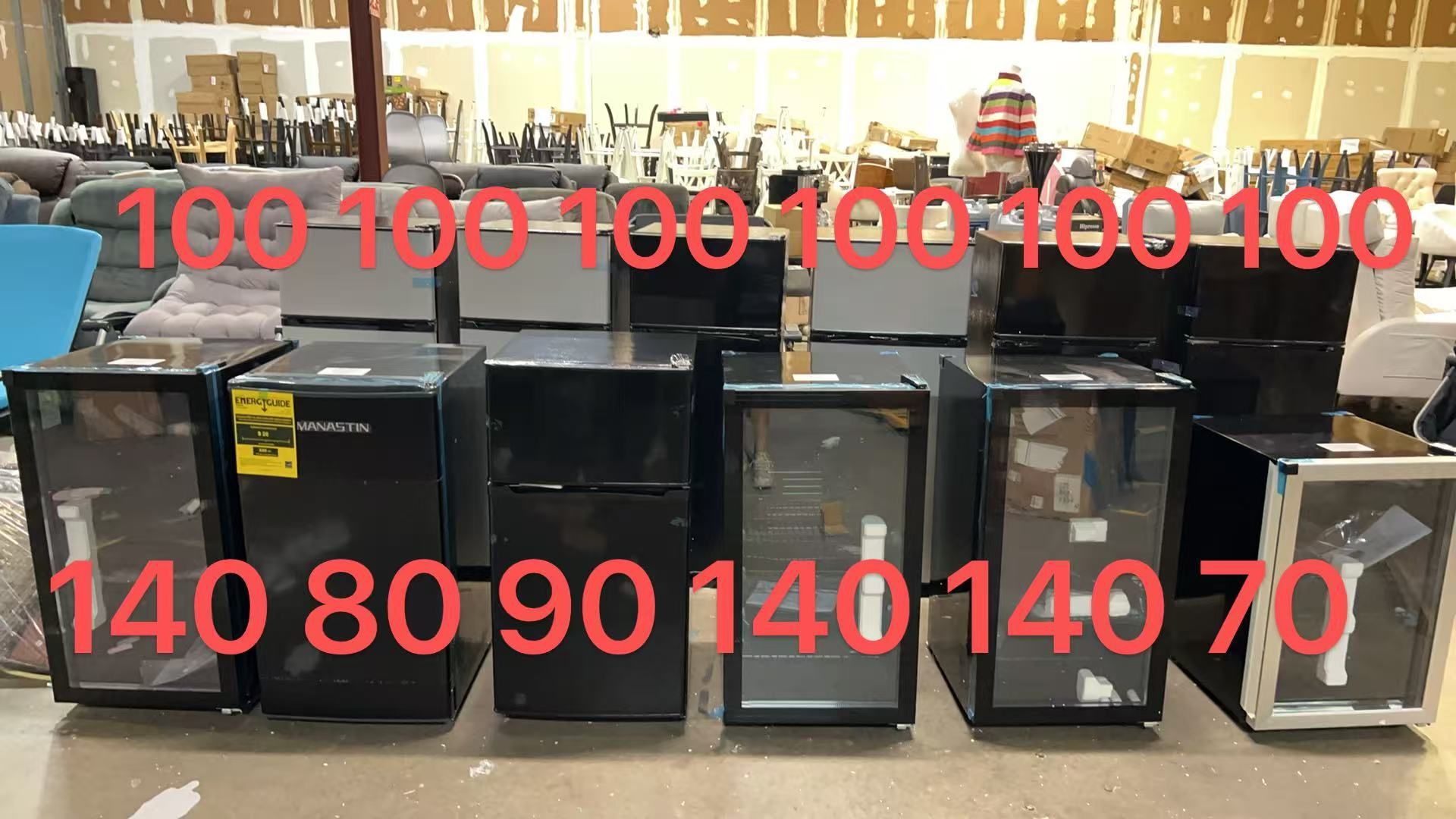 🔥HOT Clarence SALE🔥 mini fridge with cooler and beverage refrigerator (LIMITED SUPPLY) ‼️