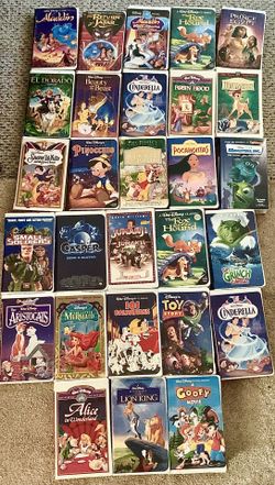 Disney VHS Movies From The 90s