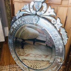 Antique Venetian Mirror 