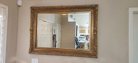 Gold Wall Mirror