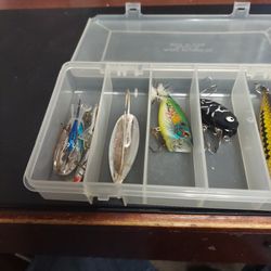 Misc, 10 Lures And Spinners, Brand New In Case, Very Nice, For All