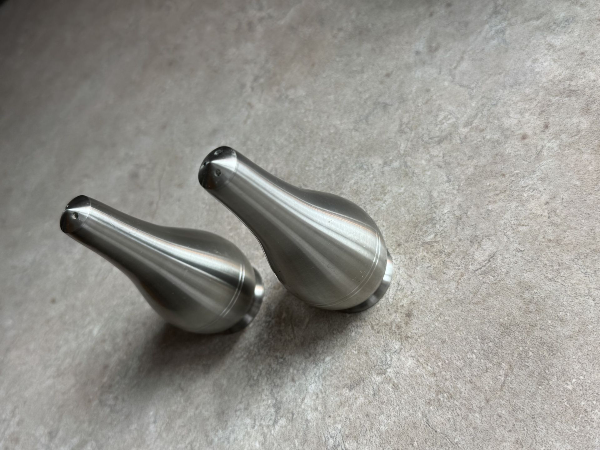 Pewter Salt And Pepper Shakers
