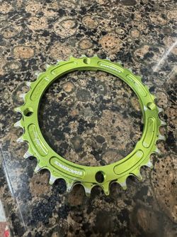 RaceFace Narrow Wide 104mm 30T Green Bicycle Chainring 