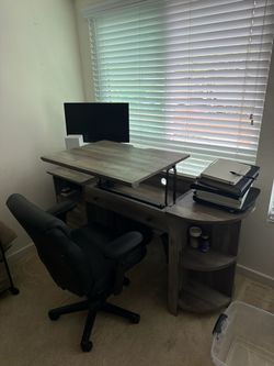 Stand up computer desk