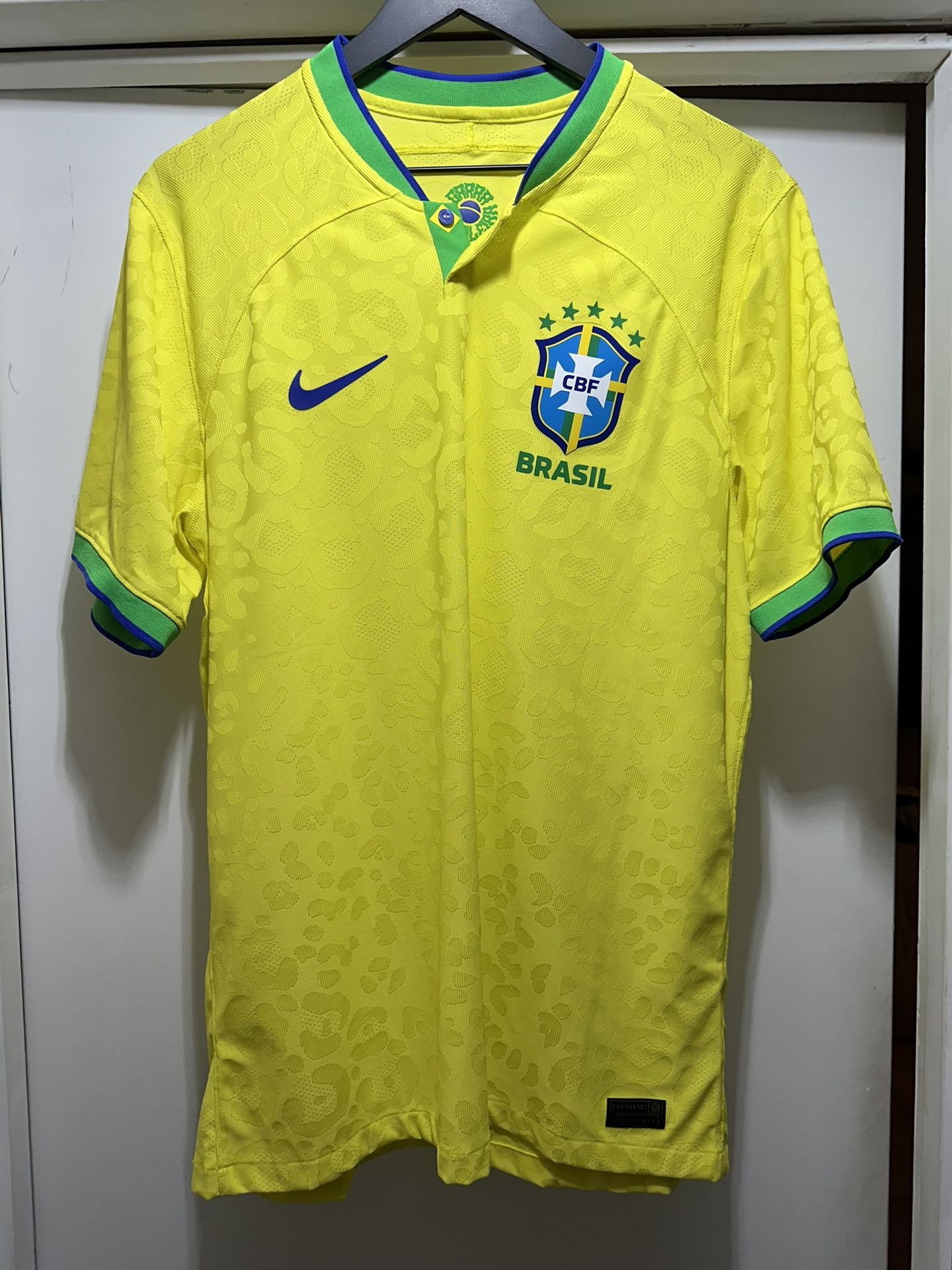 Brazil 2022 Authentic Jersey Size Large