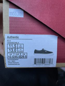 Authentic Vans Shoes