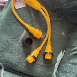 Dual 30amp To 30 Amp Shore Power Cord