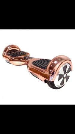 New rose gold chrome Hoverboard