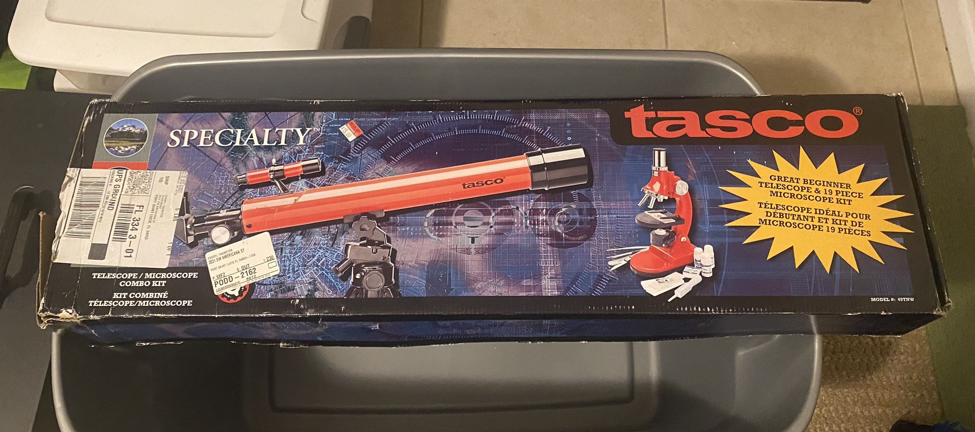 Tasco Specialty Telescope/ Microscope Combo