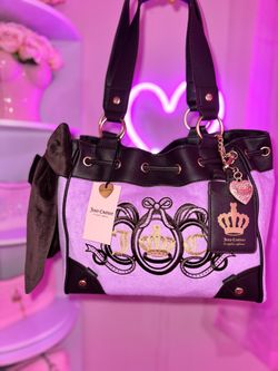 Juicy Couture Purple Tote Bag (more juicy bags on my profile)