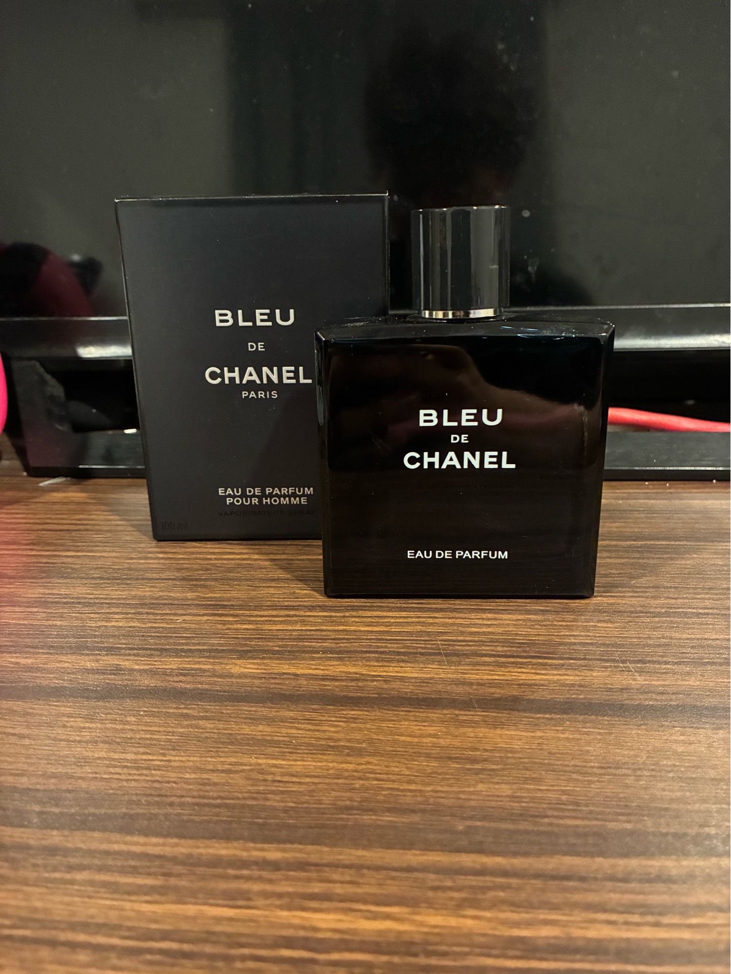 CHANEL Bleu de Chanel Eau de Parfum Spray Regular Size 100 ml 3.4 fl oz