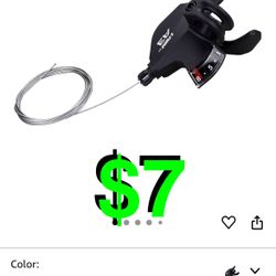WEEROCK - Bike Shifter Lever 8 Speeds Right Thumb Gear Shift Lever for Mountain Bicycle