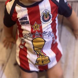 Chivas Baby Infant Jersey 12-18 Months Mameluco Bebe
