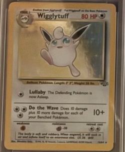 Wigglytuff Pokémon Trading Card 16/64