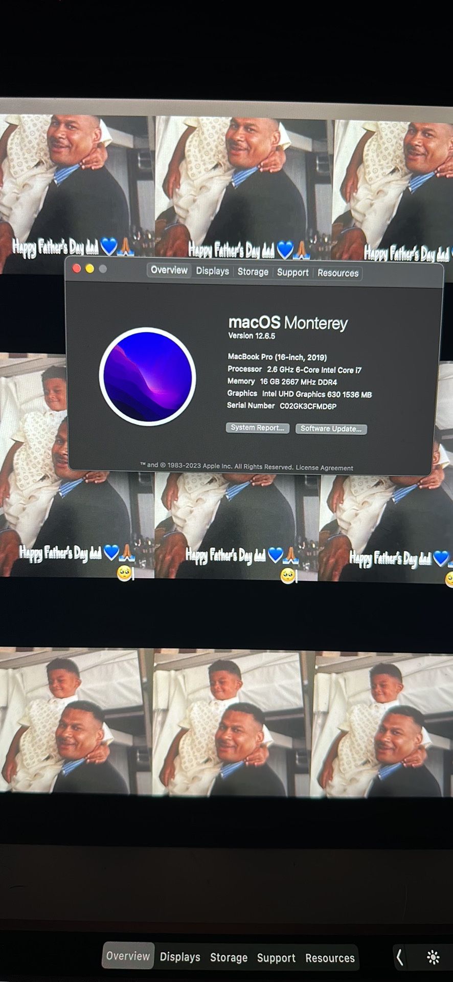 MacBook 2019 Pro Touch Bar 16 Inch