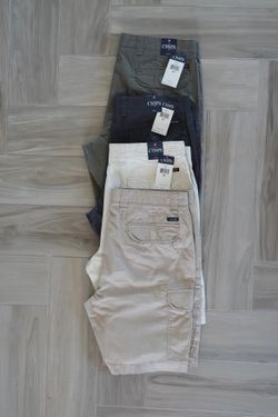 Chaps Cargo Shorts (3 New, 1 Used) Multiple Colors Mens Size 36