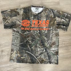 Camo Tee Shirt Medium Size 