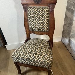 Antique Victorian Accent Chair