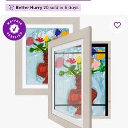 Wayfair framed pair (new in box)