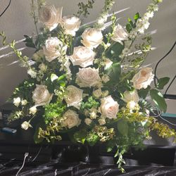 Fresh Real White Roses 