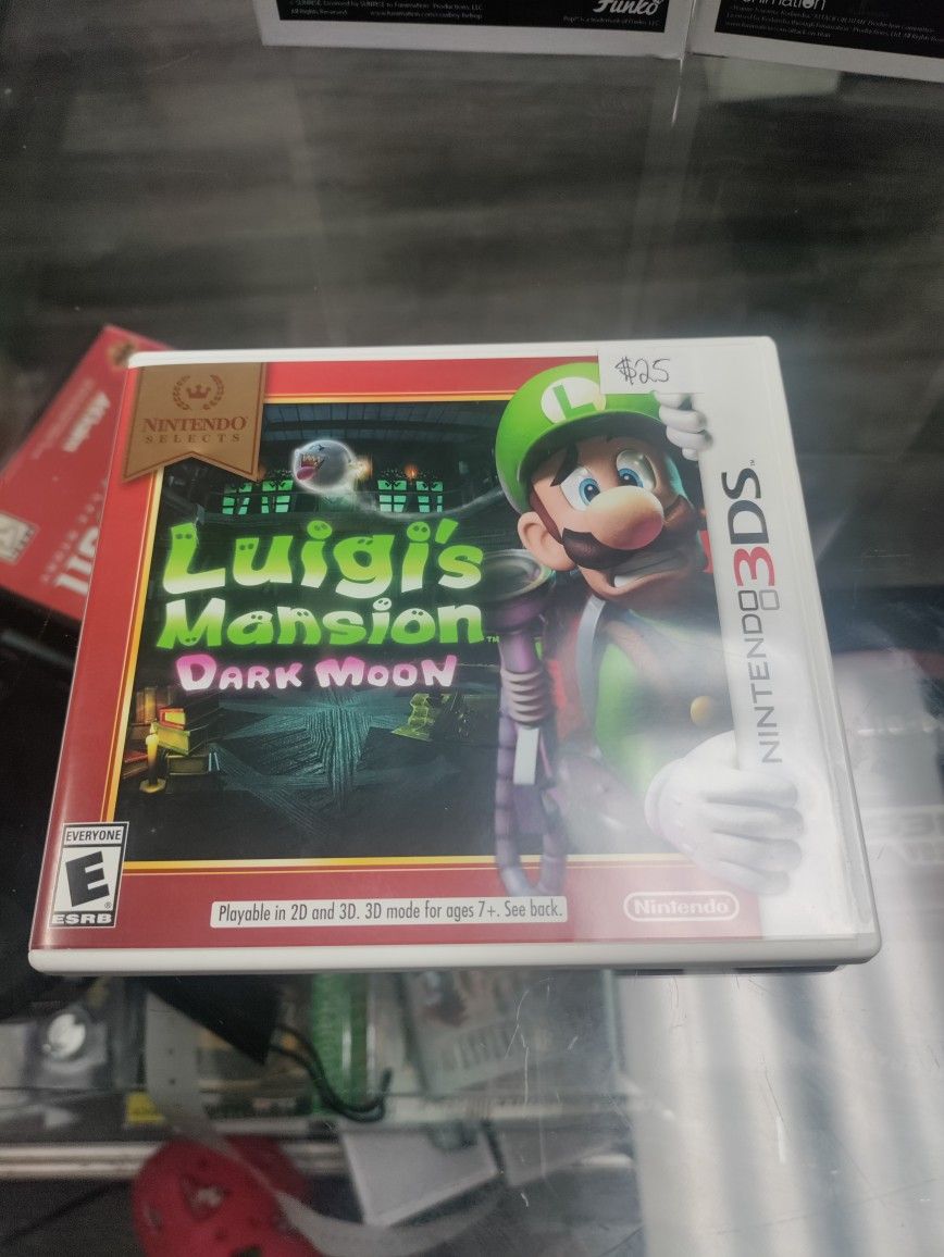 Luigi's Mansion Dark Moon 3DS