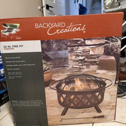 Backyard Creations 30 Inch Fire Pit