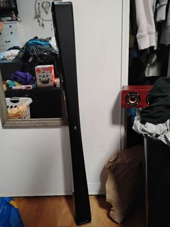 Tall Black Tower Speaker