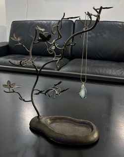 Sculptural Jewelry Stand