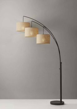 Adesso Trinity 3-Light Arc Floor Lamp