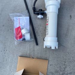 New open box Upgraded 320 Pool Automatic Chlorine/Bromine Inline Feeder Compatible with Rainbow 320 Chlorinator R171096 Feeder $40