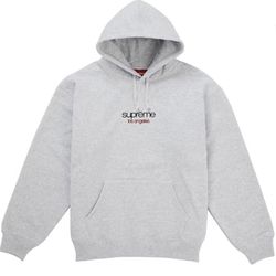 Supreme Classic Logo Los Angeles Shop Hooded Sweatshirt hoodie XXL