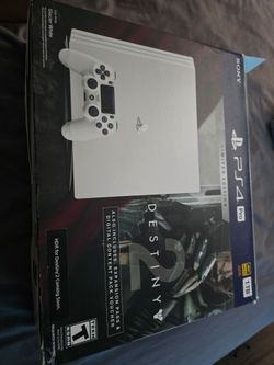 PS4 Pro white limited edition