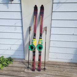Atomic B Carv x 918 Snow Skis With Marker Binders Nordica Boots Atomic Poles. 180 Ski Size 10 1/2 Boot